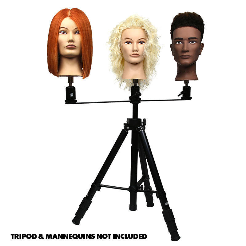 PIVOT POINT MANNEQUIN TRIPOD TRI BAR HOLDER