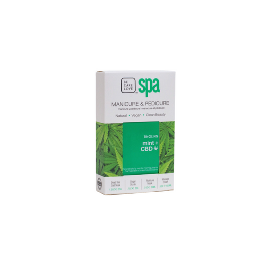 SPA FOOT SOAK MINT & CBD 4/PK
