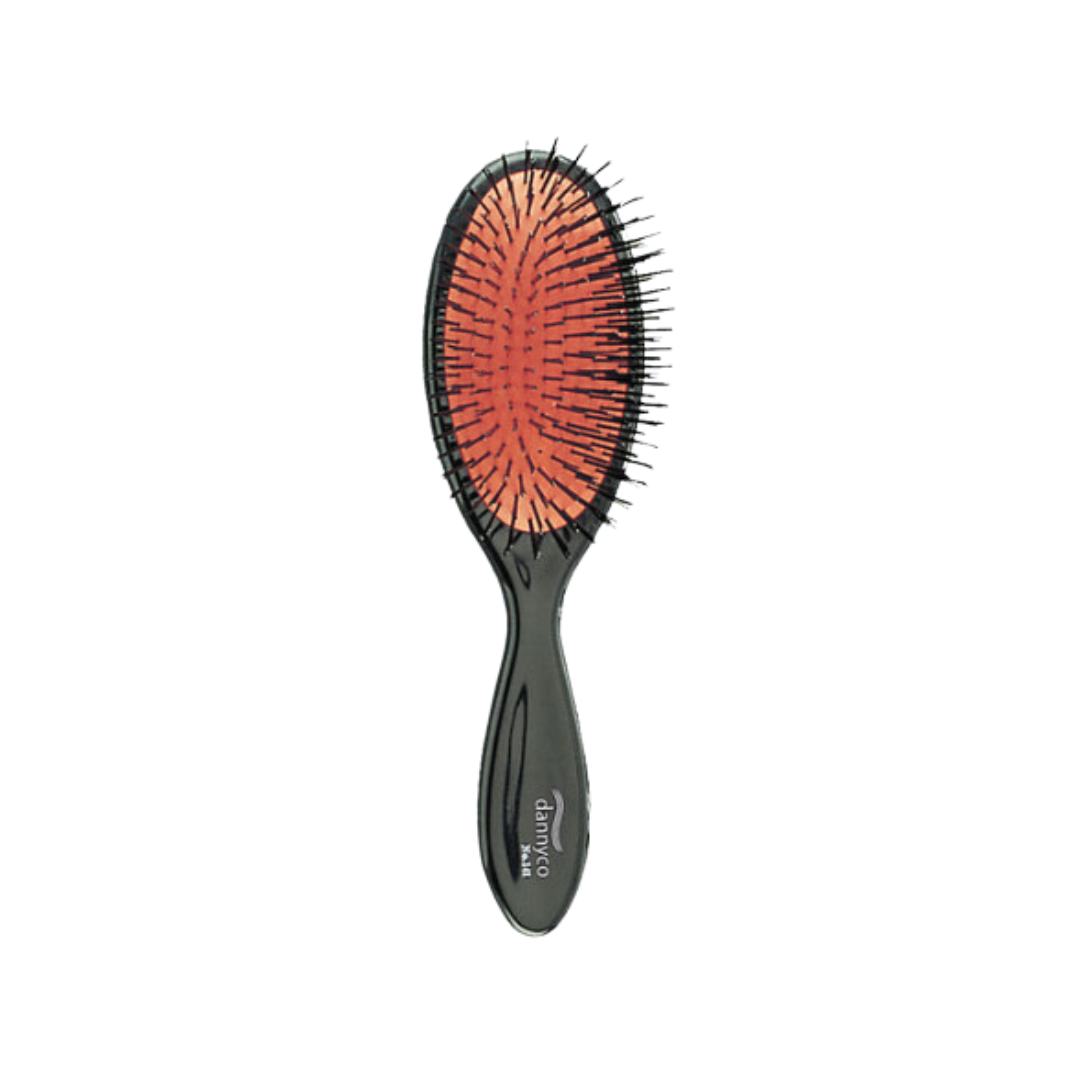 DANNYCO LARGE CUSHION BRUSH WITH NYLON BRISTLES
