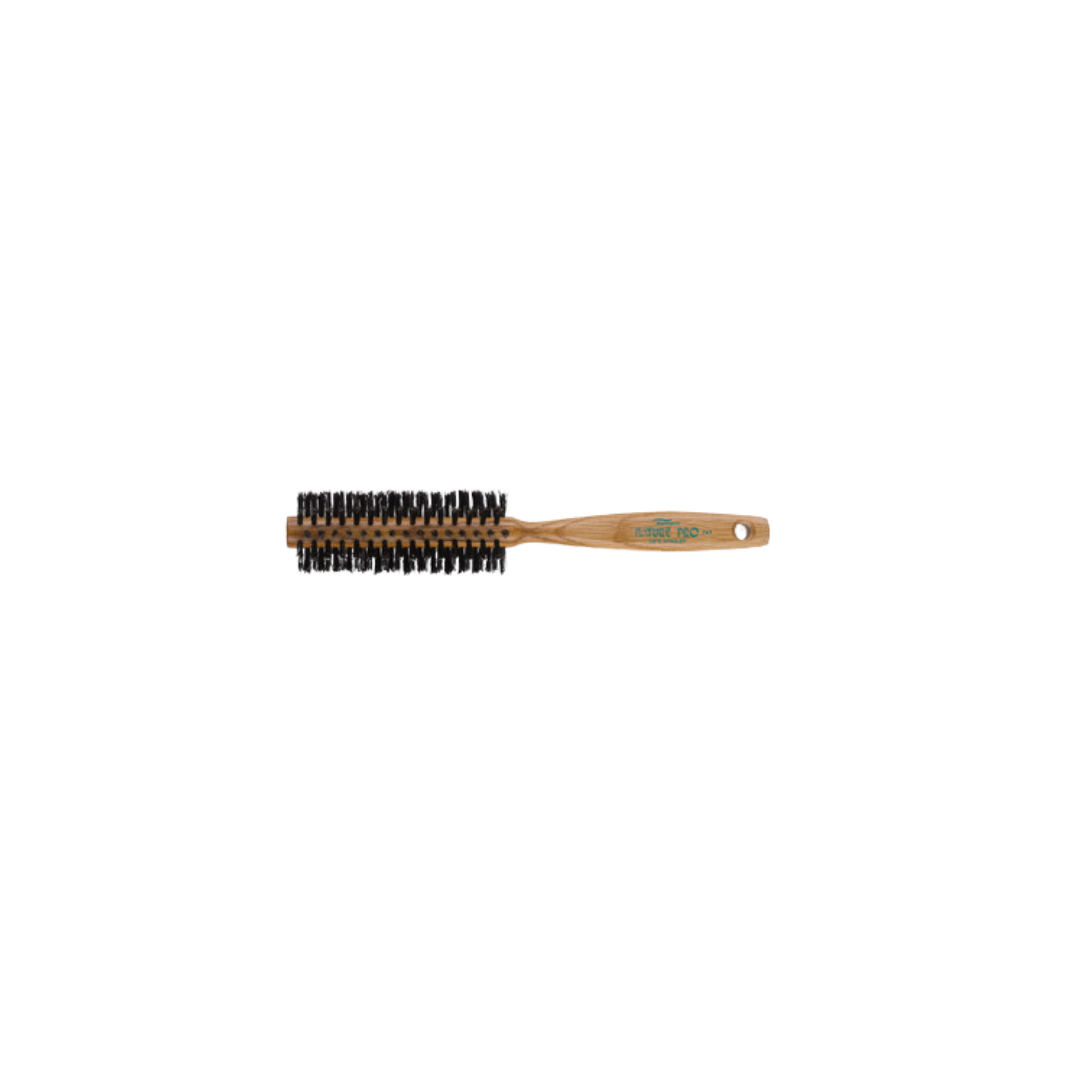 DANNYCO NATURE PRO OAK WOOD BRUSH WITH BOAR BRISTLES