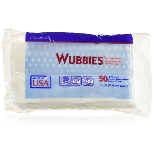 GRAHAM WUBBIES EMBOSSED TOWELS 2PLY