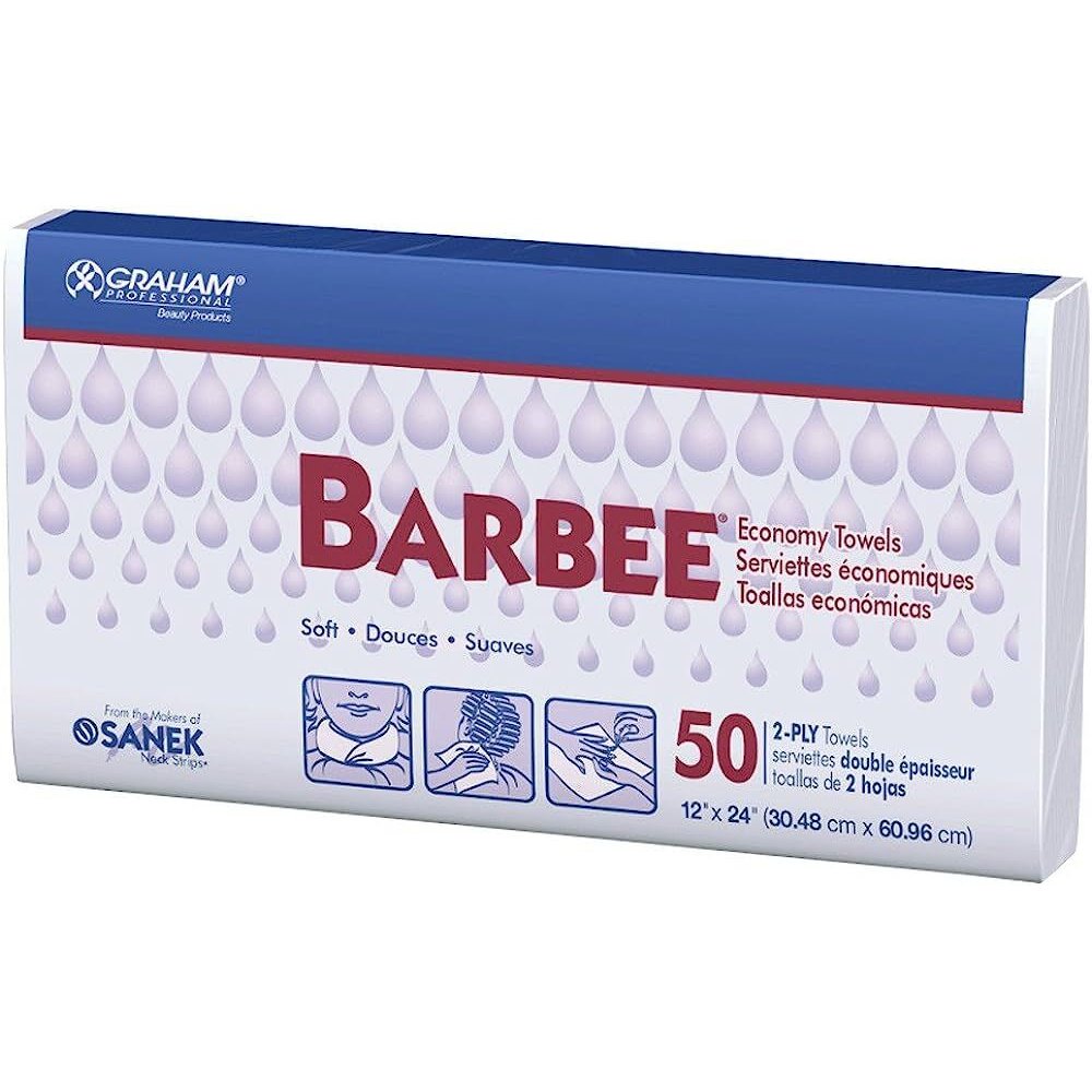 GRAHAM BARBEE ECONOMY TOWELS 2PLY