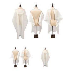 DISPOSABLE DELUXE SALON CAPE 50/CASE