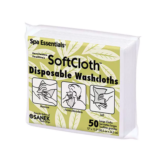 SPA ESSENTIAL DISPOSABLE WASHCLOTH 50/PK