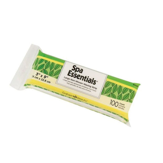 SPA ESSENTIAL WAXING STRIP 3" X 9" 100/PK*