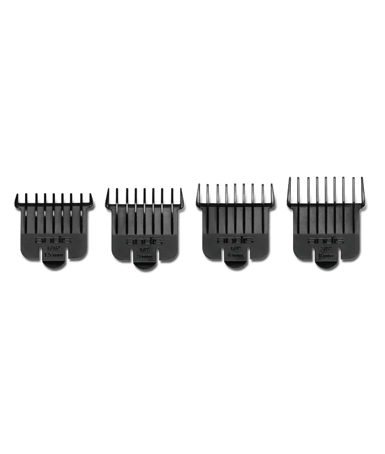 ANDIS SNAP-ON BLADE ATTACHMENT COMBS 4PCS