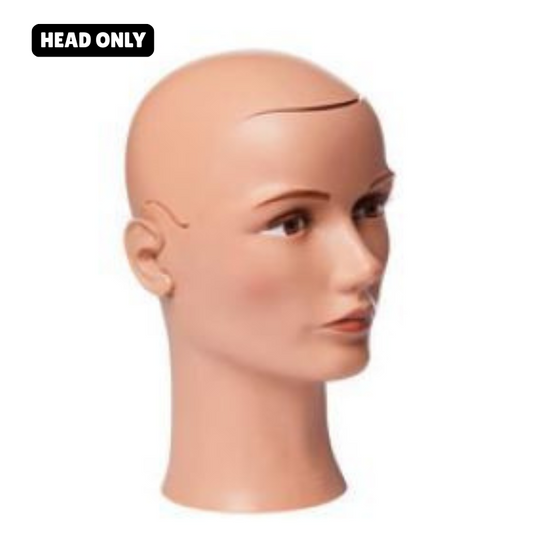 CAP SERIES HEADFORM LIGHT SKIN TONE (MEDIUM HEAD SIZE)