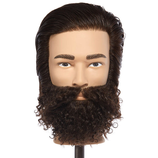 MANNEQUIN IAN BEARDED (MEDIUM HEAD SIZE)