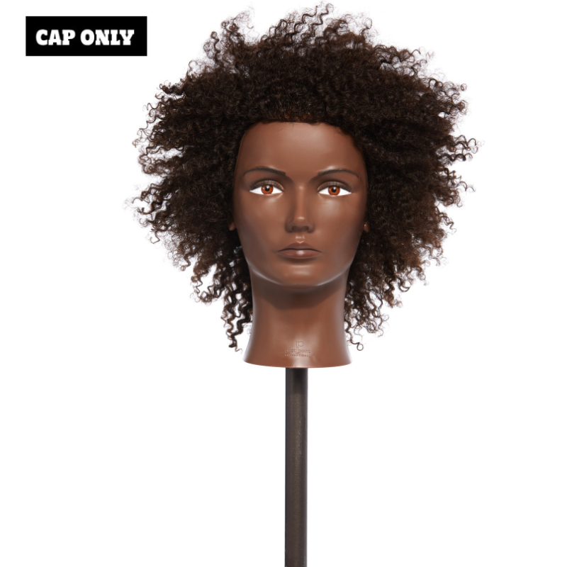 CAP SERIES CHARLENE TIGHTLY CURLED (MEDIUM HEAD SIZE)
