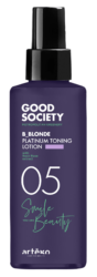 Good Society B_Blonde Platinum Toning Lotion bottle