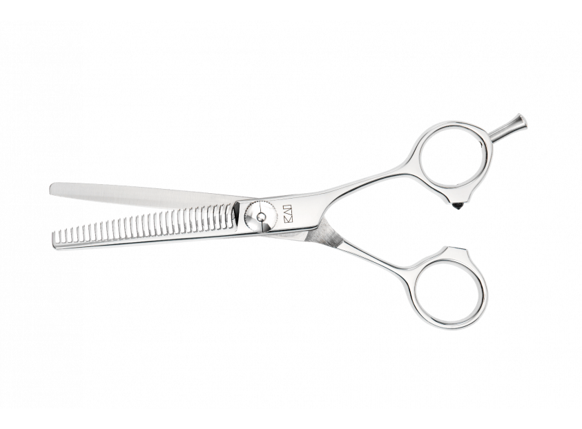 Green Series 30 Tooth Thinner shears silver colour