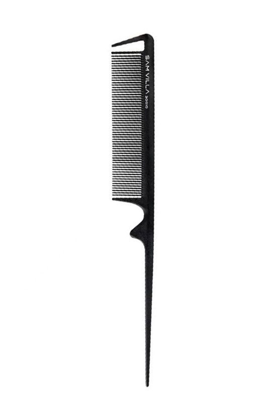 Sam Villa Signature Series Tail Comb black colour